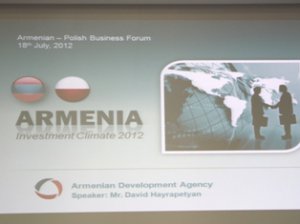 В Армении стартовал армяно-польский бизнес-форум