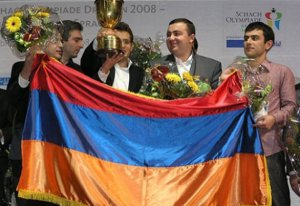Сборные Армении готовятся к Всемирной шахматной Олимпиаде