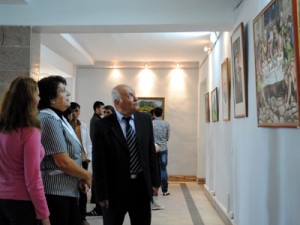 Выставка молодых художников – в Степанакерте