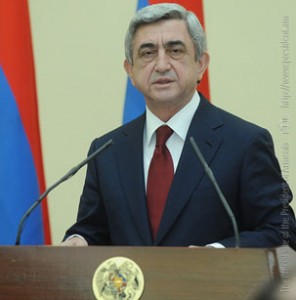 Всемирный армянский конгресс поддержит Сержа Саргсяна