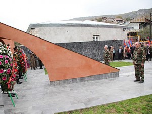 Президенты Армении и НКР присутствовали на открытии мемориального комплекса воинам Арцахской войны