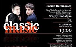 Пласидо Доминго-младший начнет свои армянские гастроли концертом в столице Карабаха