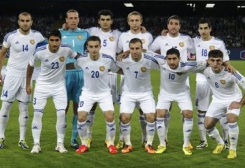 Сборная Армении - на рекордном 30-м месте рейтинга ФИФА