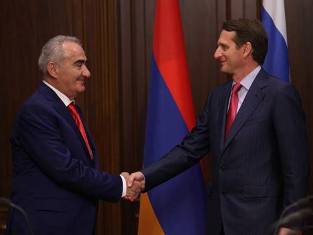 Спикер парламента Армении ожидает содействия России в вопросе подписания соглашения о вступлении в ЕАЭС
