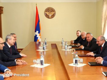 Президент НКР принял делегацию Особой следственной службы Армении