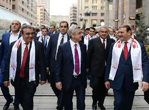 Президент Армении Серж Саргсян принял участие в ряде торжественных мероприятий «Эребуни-Ереван-2796»