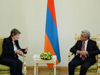 Президент Армении С. Саргсян обсудил с администратором Программы развития ООН перспективы сотрудничества