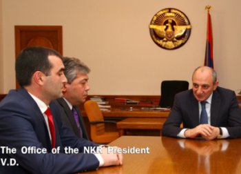 Президент НКР принял парламентариев