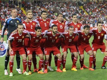 Национальная сборная Армении начинает тренировочные сборы к матчу с командой Сербии