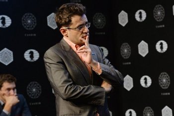 Армянский гроссмейстер Левон Аронян участвует в турнире Norway Chess
