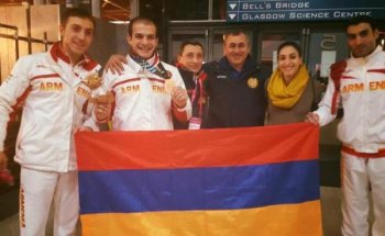 Сборная Армении по спортивной гимнастике заняла 1-е место в группе на ЧЕ-2016