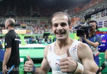 Армянский гимнаст вышел в финальный этап олимпийского турнира в Рио