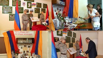 В школах Еревана 1 сентября почтили память погибших на передовой армянских военнослужащих